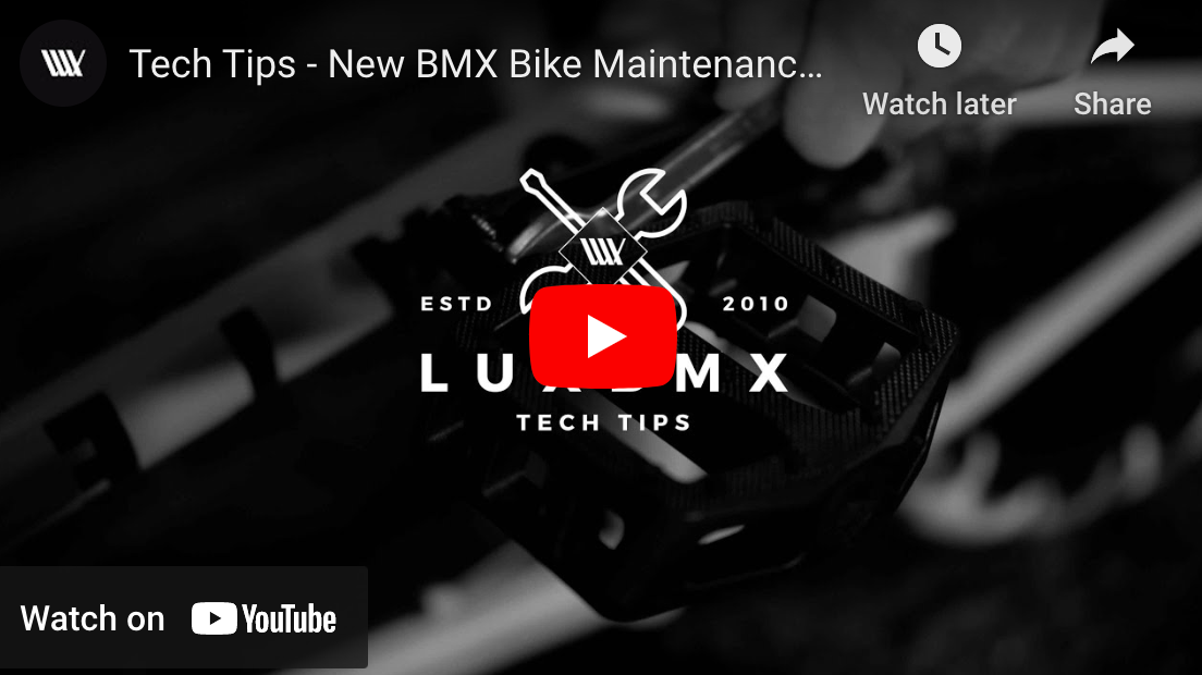 Bmx bike outlet maintenance