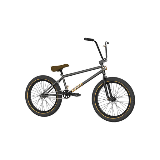 side view of the 12" Fitbikeco misfit bmx bike in black, 12" kids bike, 12" BMX bike, kids starter bike, 12 inch bike is for what age, 12 inch cycle, 12 inch bike with training wheels, 12 inch bicycle, childrens 12 inch bike, avengers 12 inch bike, 12 cycle, 12 inch balance bike with brakes, 12 haro shredder, 12 inch bike suitable for what age, 12 inch cult bmx, 12 inch wheel bike age, 12 wheel bike age, amazon 12 bike, cult 12 inch bmx, diamondback 12 inch bike, haro 12 shredder, 12 childs bike, bmx