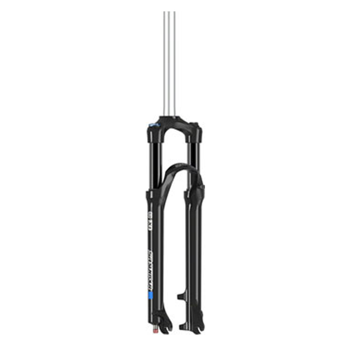 front view of 29" Suntour X1 suspension forks in black, fork for collective c100, 29" suspension fork, 29" mtb fork