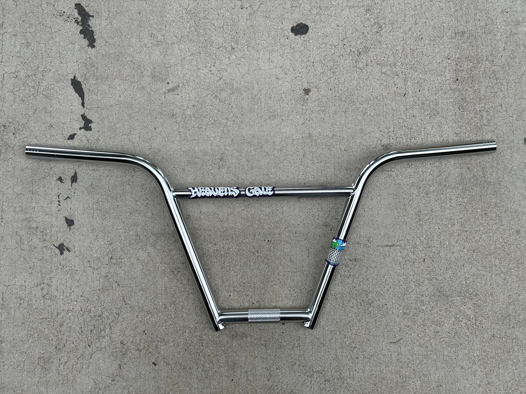 Chrome bmx bars best sale