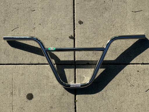Front view of the Fiend Reynolds bars in Chrome