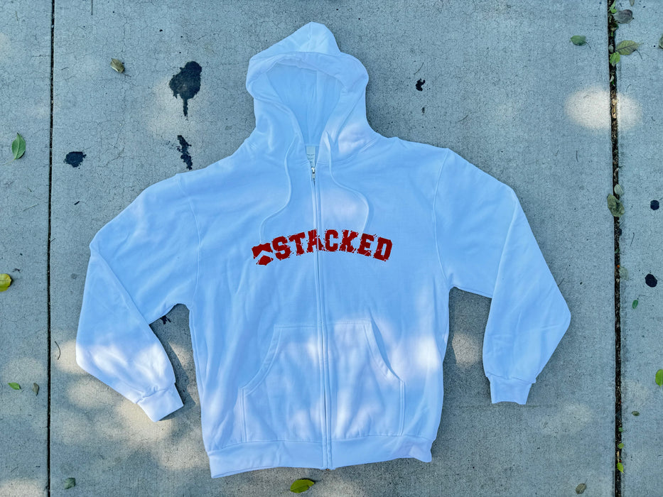 Stacked Earthquake Zip up Hoodie