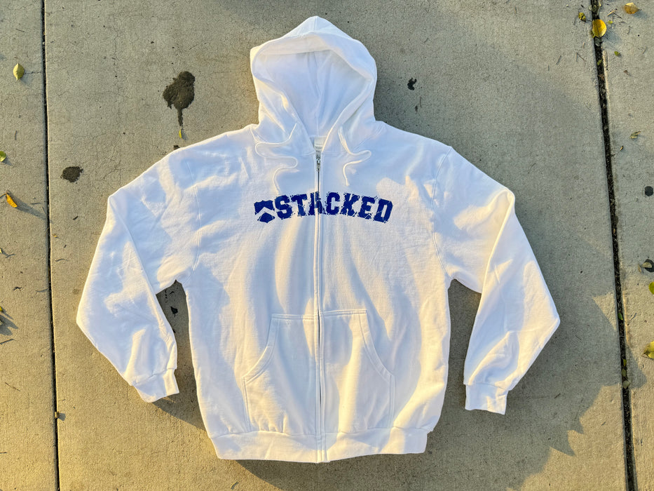 Stacked Earthquake Zip up Hoodie