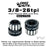 BILLET BMX DEEZ NUTS 3/8 (2-PACK)