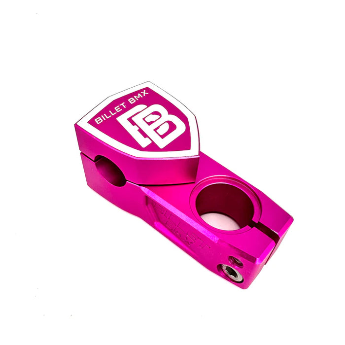 top view 57mm shield stem in pink