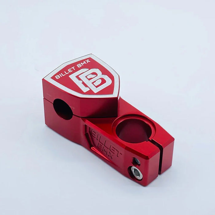 top view 57mm shield stem in red