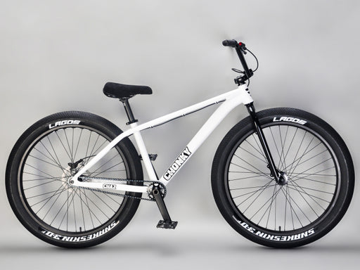 side view of the Chonky in White "Chaz"