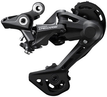 side view of shimano deore derailleur, shimano vs microshift