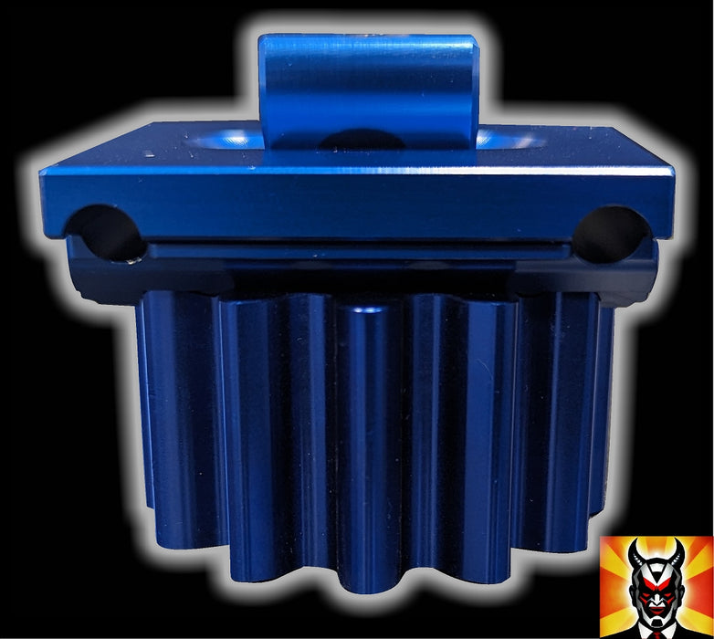 evil alloy xl sprocket seat gut in blue