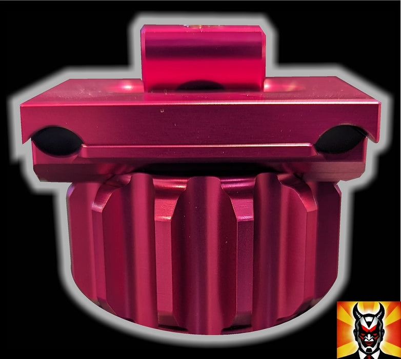 evil alloy sprocket seat gut in pink