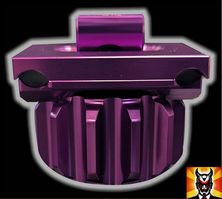 evil alloy sprocket seat gut in purple