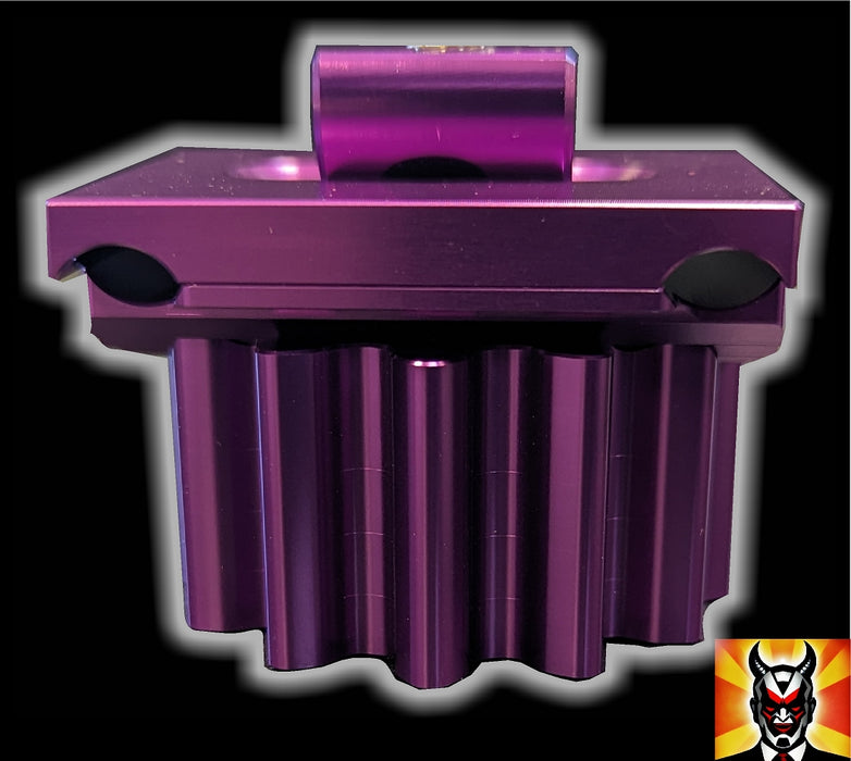 evil alloy xl sprocket seat gut in purple