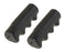 top view of low rider grips in black