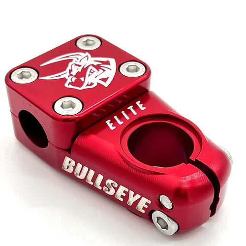 top view of mad bull stem in red