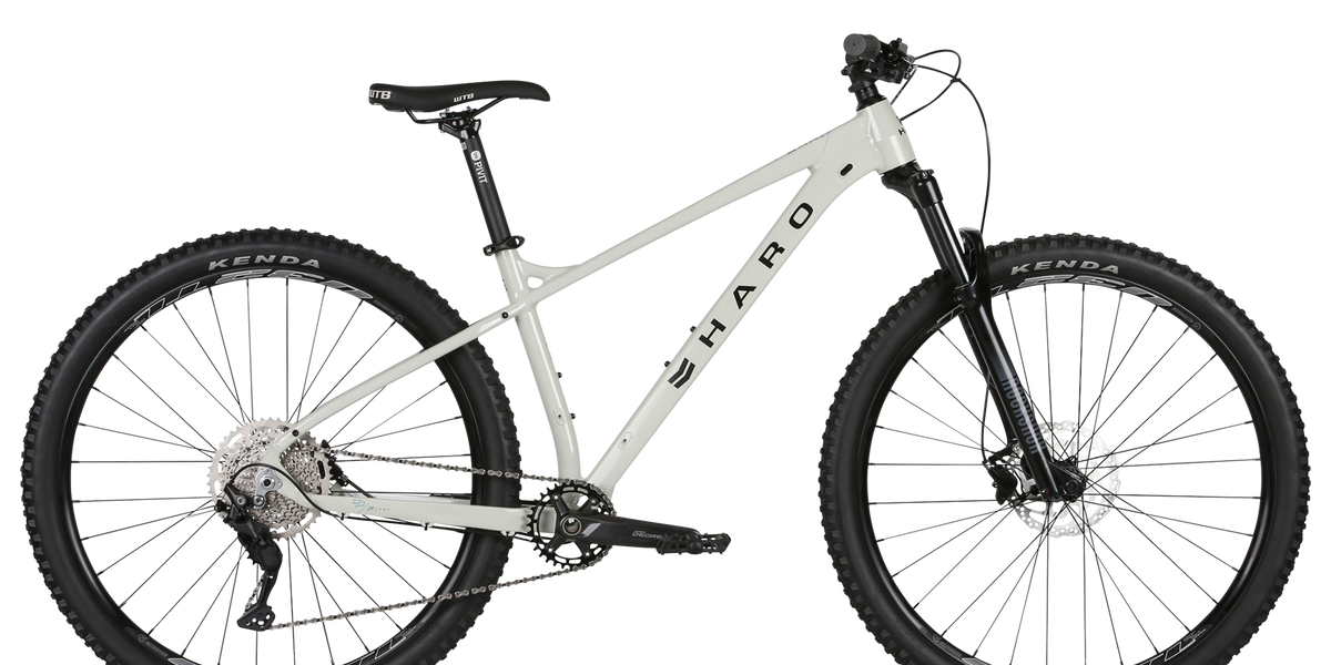 2021 Haro Double Peak Comp 29in Mountain Bike White (LARGE)