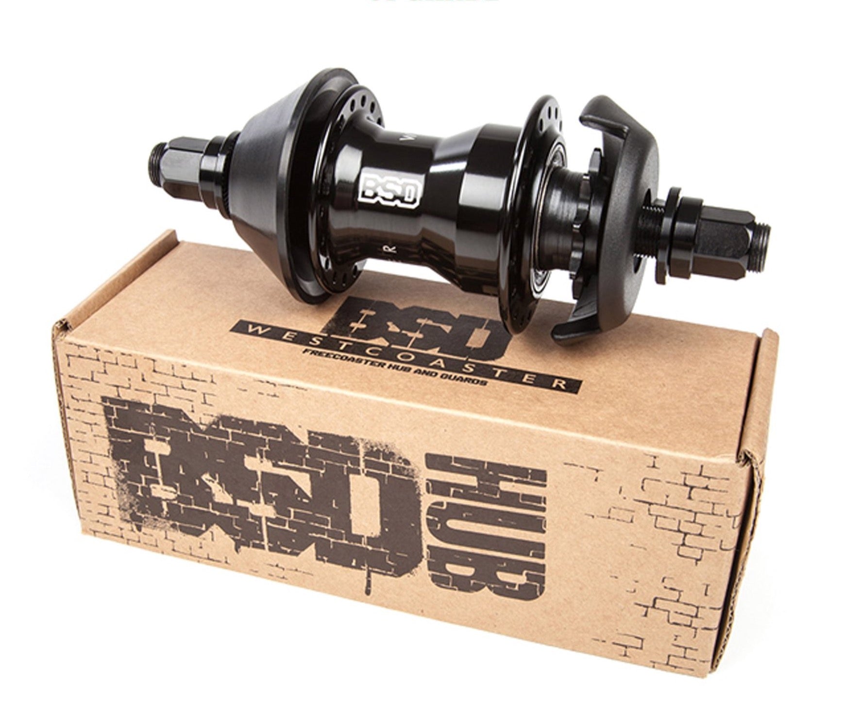 BSD West coaster Freecoaster rear hub Black — Stacked BMX Shop